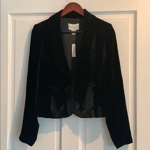 Black velvet blazer NWT White House Black Market